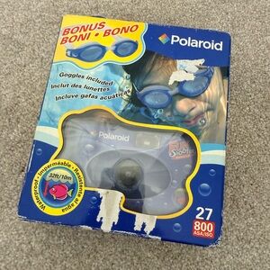 Polaroid Fun Shooter Waterproof Camera with goggles